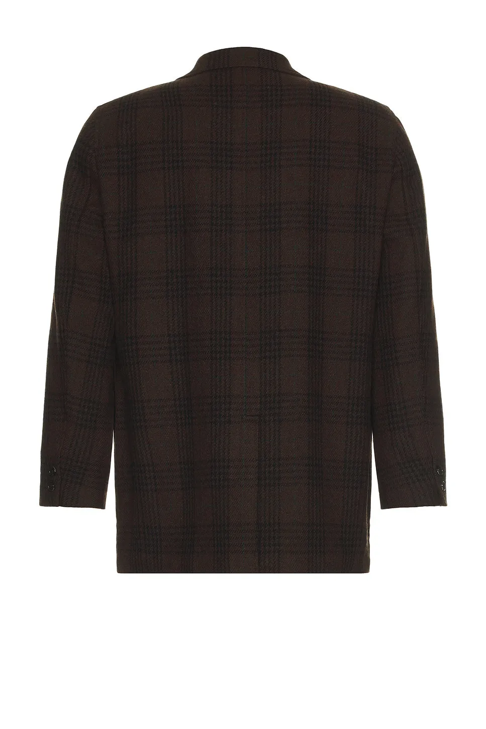 3B Box-Fit Jacket Wool Plaid