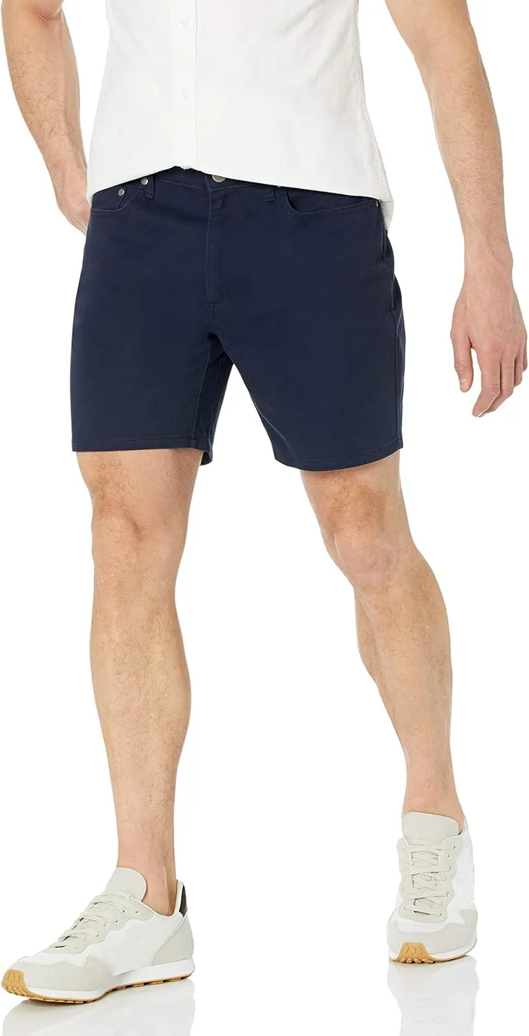 Amazon Essentials Men's Slim-Fit 7" Inseam Stretch 5-Pocket Short