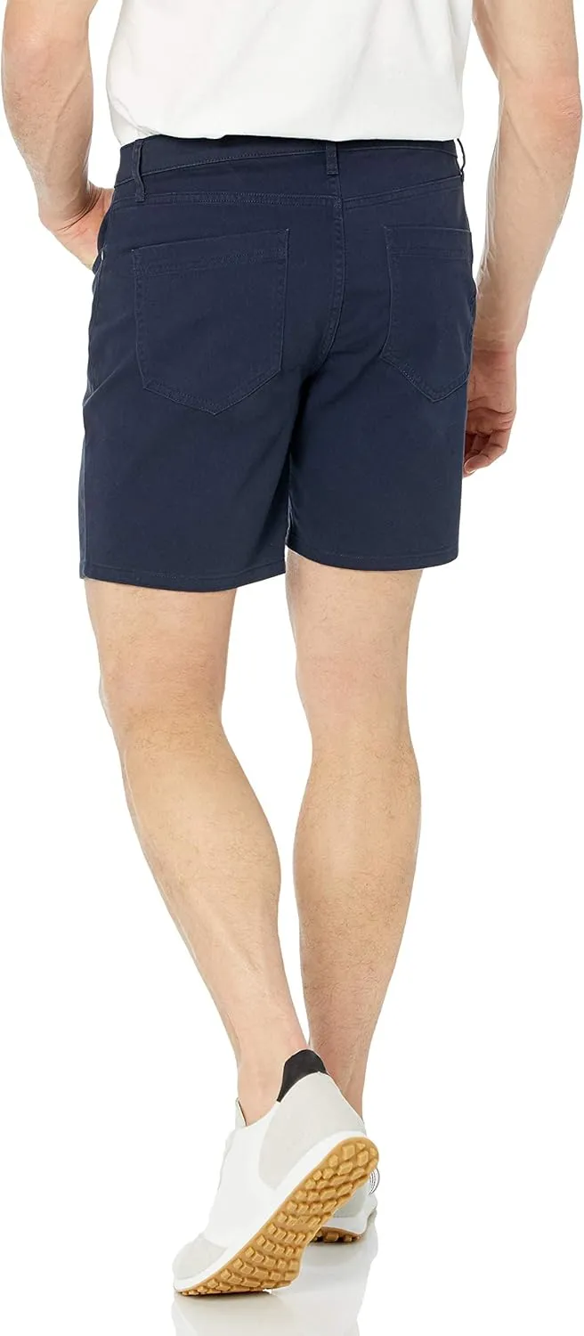 Amazon Essentials Men's Slim-Fit 7" Inseam Stretch 5-Pocket Short