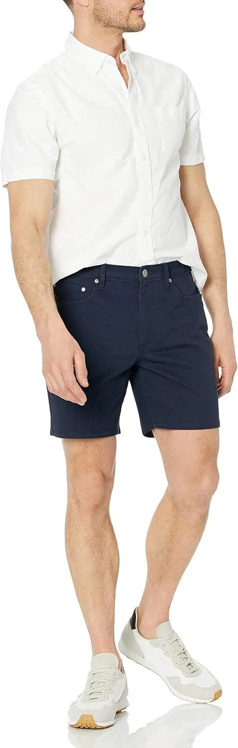 Amazon Essentials Men's Slim-Fit 7" Inseam Stretch 5-Pocket Short