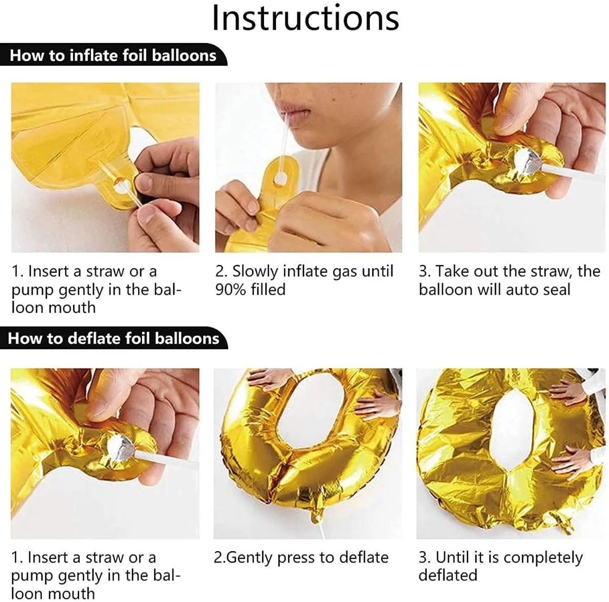Best Mom White and Golden 80 Pcs Surprise Decoration DIY Kit