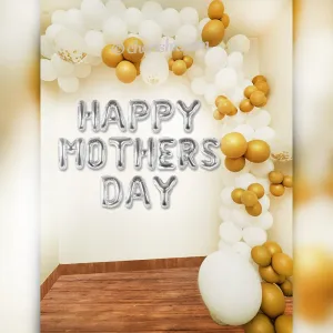 Best Mom White and Golden 80 Pcs Surprise Decoration DIY Kit