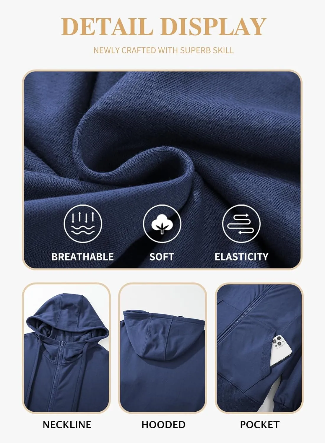 Eytino Women Plus Size Sweatshirts Long Sleeve Zip Up Oversized Casual Hoodies Jackets 2025 Fashion Fall Outfits(1X-5X)